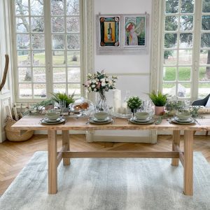 Table campagne hephy Table rustique table de ferme bois massif
