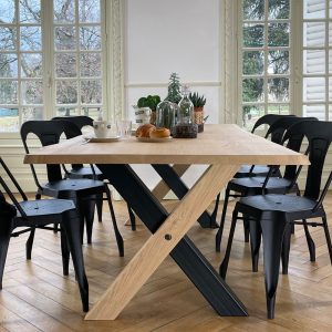 Table Mi bois bois massif hephy